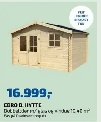 Davidsen Ebro B. Hytte tilbud