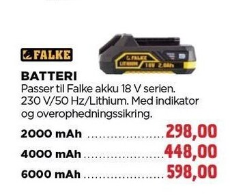 jem & fix Batteri tilbud