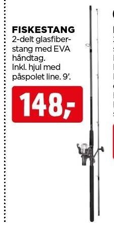 jem & fix Fiskestang tilbud