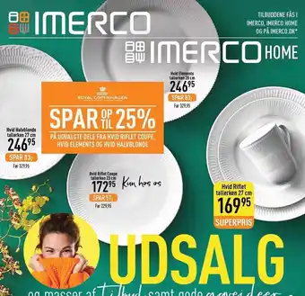 Imerco Spar op til 25% på udvalgte dele tilbud