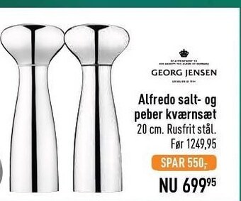 Imerco Alfredo salt- og peber kværnsæt tilbud