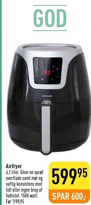 Imerco Airfryer tilbud