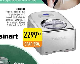 Imerco Ismaskine tilbud