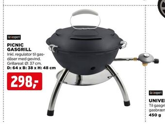 jem & fix Picnic gasgrill tilbud