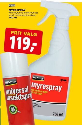 jem & fix Myrespray tilbud