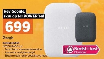 Power Google Nest tilbud