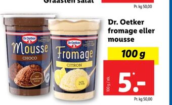 Lidl Dr oetker dessert tilbud