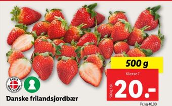 Lidl Ukendt jordbær tilbud