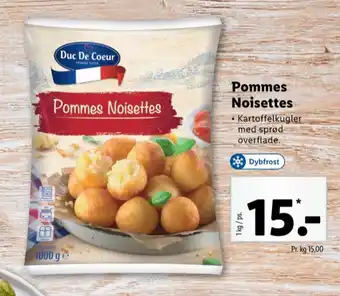 Lidl Duc de coeur kartoffelprodukter tilbud