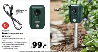 Parkside dyreskræmmer