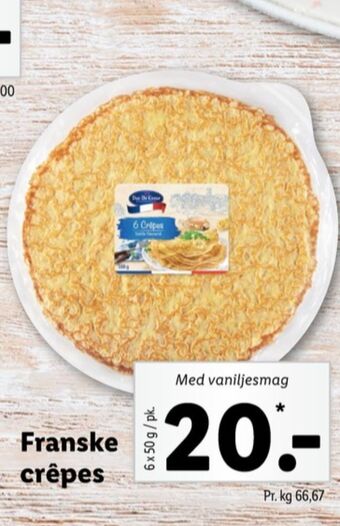 Lidl Duc de coeur pandekager tilbud