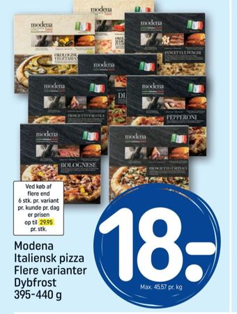 REMA 1000 Modena pizza tilbud