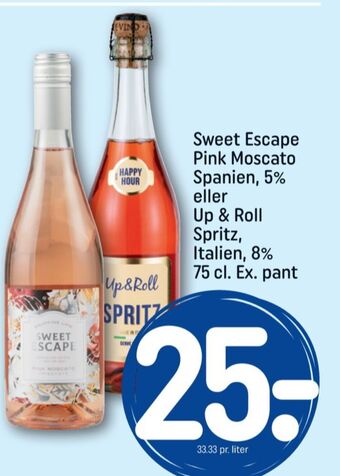 REMA 1000 Ukendt spansk rosevin tilbud