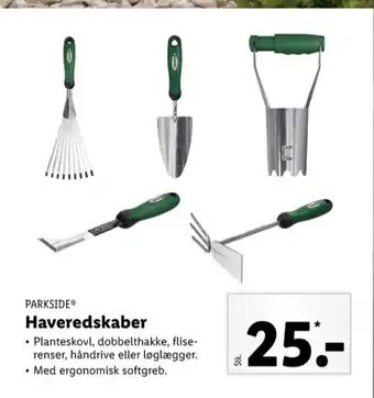 Lidl Park haveredskaber tilbud
