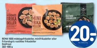 REMA 1000 Rema 1000 frikadeller tilbud