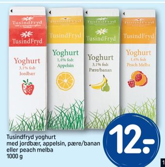 Tusindfryd yoghurt appelsin