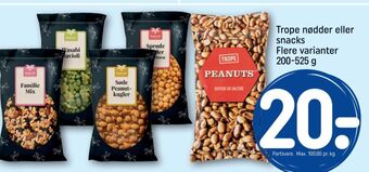 REMA 1000 Trope peanuts tilbud