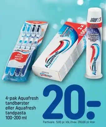 Aquafresh tandbørste