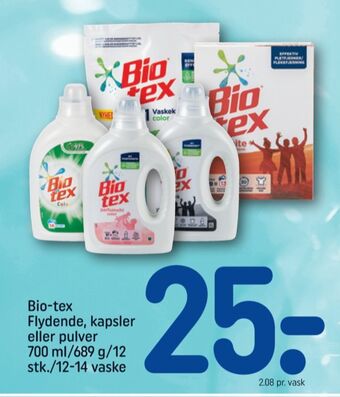 REMA 1000 Biotex vaskemiddel-flydende tilbud