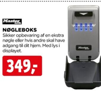 Master lock nøgleboks