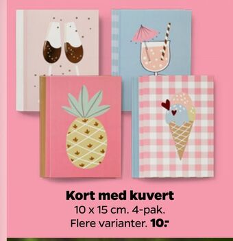 Netto Kort med kuvert tilbud