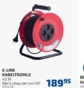 Davidsen E-Line Kabeltromle tilbud