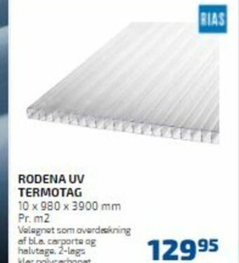 Davidsen Rodena UV Termotag tilbud