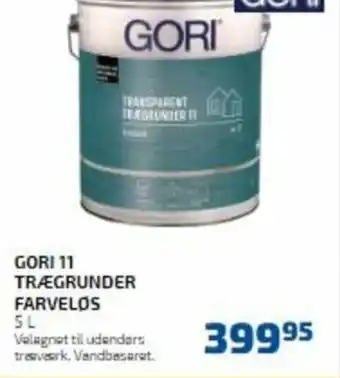 Davidsen Gori 11 Trægrunder Farveløs tilbud