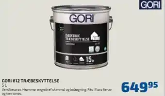 Davidsen Gori 612 Træbeskyttelse tilbud