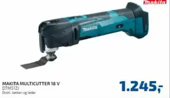 Davidsen Makita Multicutter 18V tilbud