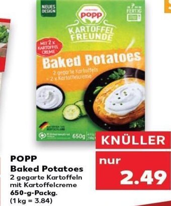 Popp Baked Potatoes