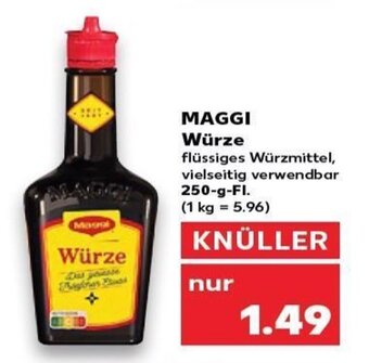 Kaufland DE Maggi Würze tilbud