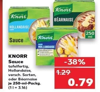 Knorr Sauce