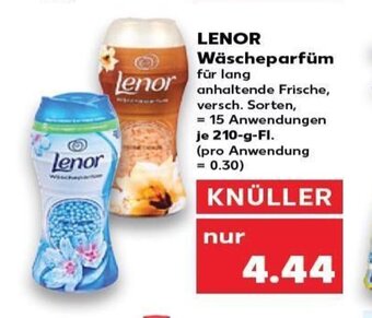 Kaufland Lenor Wäscheparfüm tilbud