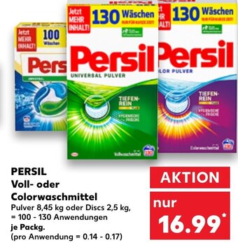Kaufland DE Persil Voll-Oder Colorwaschmittel tilbud