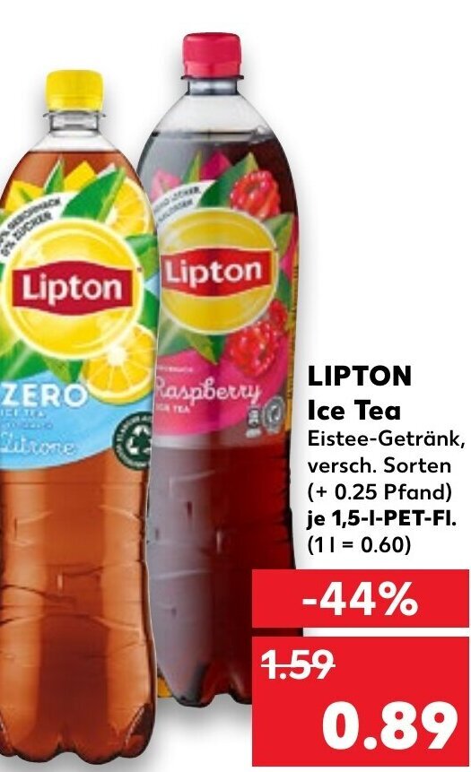 Lipton Ice Tea tilbud hos Kaufland