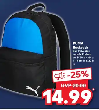 Kaufland Puma Rucksack tilbud