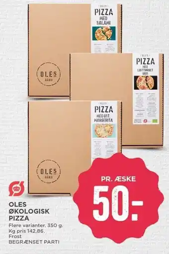 MENY Oles økologisk pizza - Flere varianter tilbud