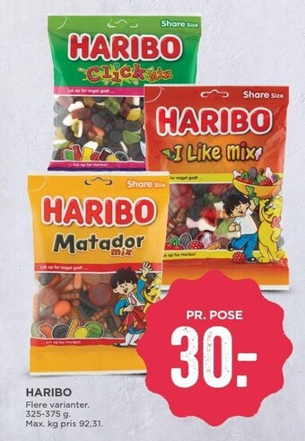 MENY Haribo tilbud