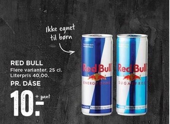 MENY Red Bull tilbud