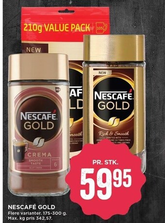 MENY Nescafe Gold tilbud