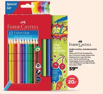 Bog & idé Faber-castell farveblyanter grip tilbud