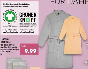 Kaufland Frottier-Wellness-bademantel S/M-XL/XXL tilbud