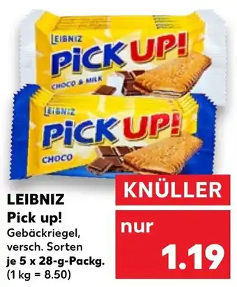 Kaufland Leibniz Pick up! 5 x 28 g tilbud
