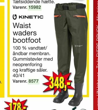 Harald Nyborg Waist waders bootfoot tilbud