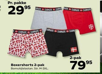 Kvickly Boxershorts 2-pak tilbud
