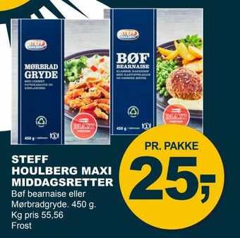 Let-Køb Steff houlberg maxi middagsretter tilbud