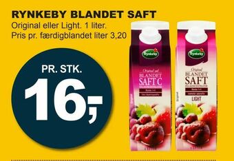 Let-Køb Rynkeby blandet saft tilbud