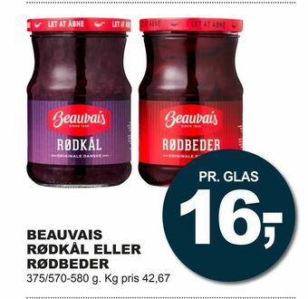 Let-Køb Beauvais rødkål eller rødbeder tilbud