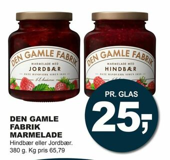 Den gamle fabrik marmelade